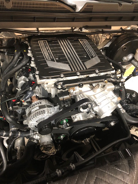 LT Gen V - Water Pump Complete L83,L86,L84 L87 L8T 2014-up Silverado Truck Engines and 6 rib Supercharger Idler and Tensioner